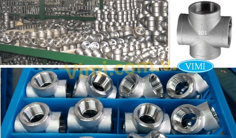 Thập ren inox 201 02