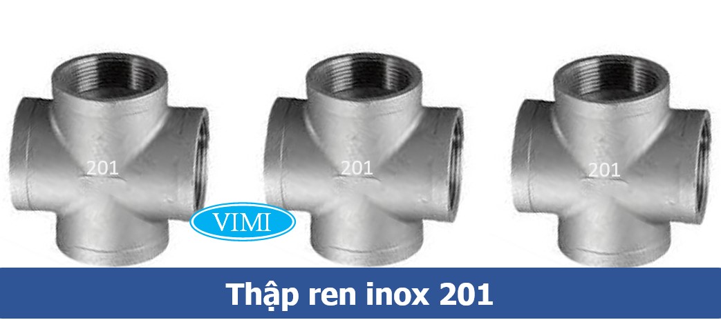 Thập ren inox 201