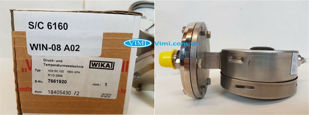 Đồng hồ áp suất Wika 432.50 - 4