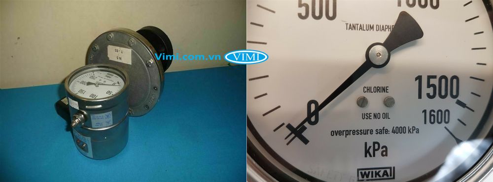Đồng hồ áp suất Wika 432.50 - 2