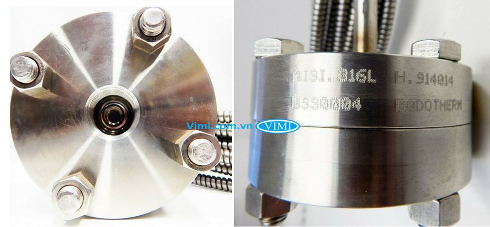 Đồng hồ inox Badotherm đo áp suất Đồng hồ áp suất inox Badotherm