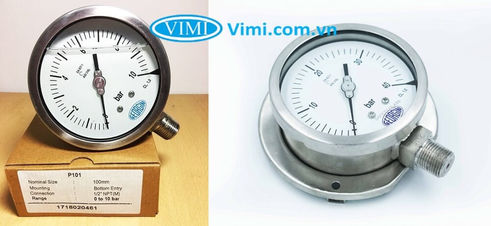 Đồng hồ áp suất Georgin M5100 Đồng hồ áp suất Georgin M5000 - 3