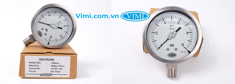 Đồng hồ áp suất Georgin M5000 - 4