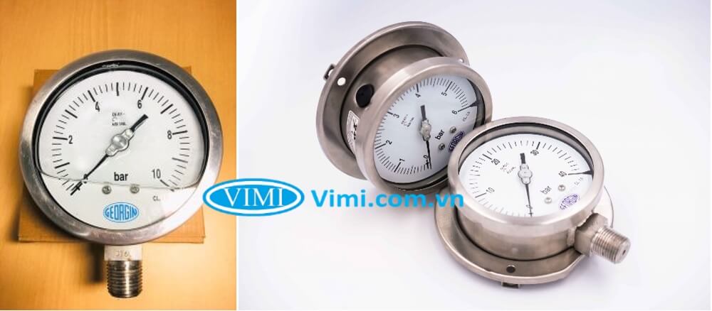 Đồng hồ áp suất Georgin M5100 Đồng hồ áp suất Georgin M5000 - 1