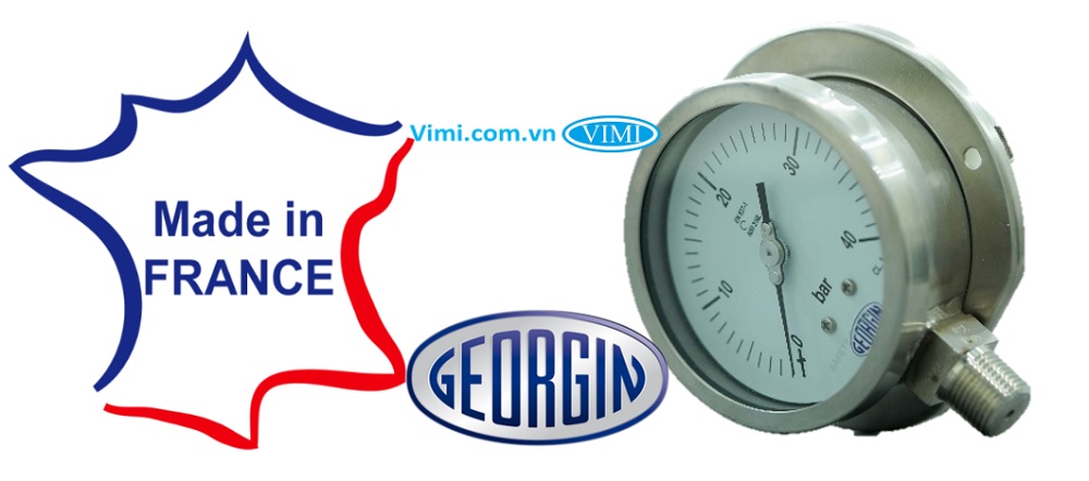 Đồng hồ áp suất Georgin M5010 đồng hồ áp suất Georgin M5010 - pháp