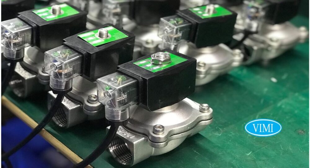 van điện từ inox thường mở