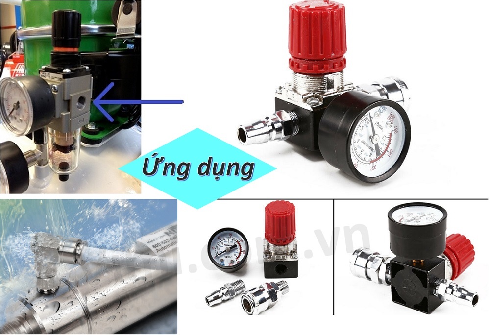 Ứng dụng khớp nối nhanh inox khí nén