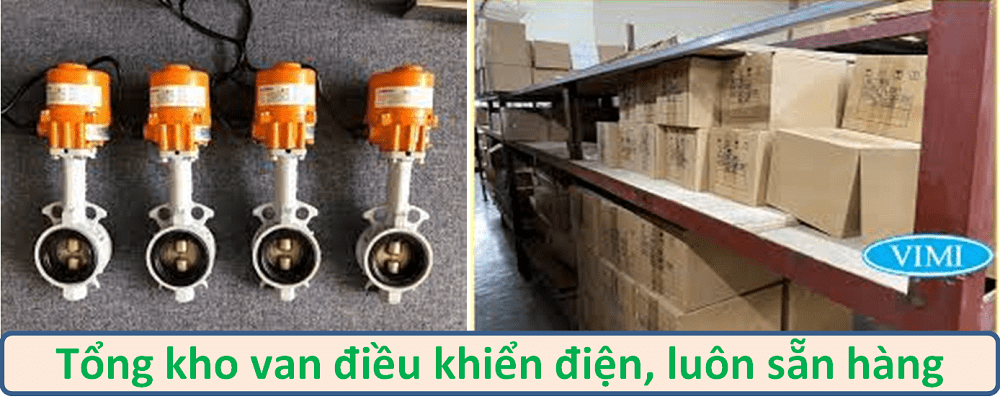 Van bướm điện Flowinn van bướm điều khiển điện flowinn 3