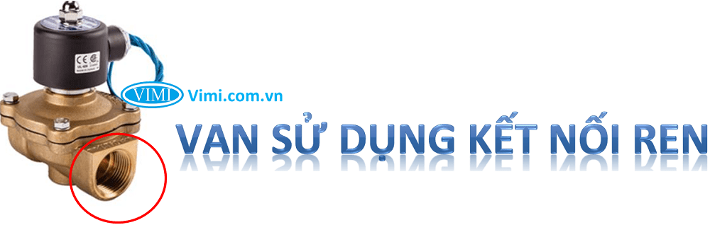 kết nối của van điện từ phi 27
