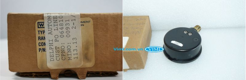 Đồng hồ áp suất Wika 113.13 - 6