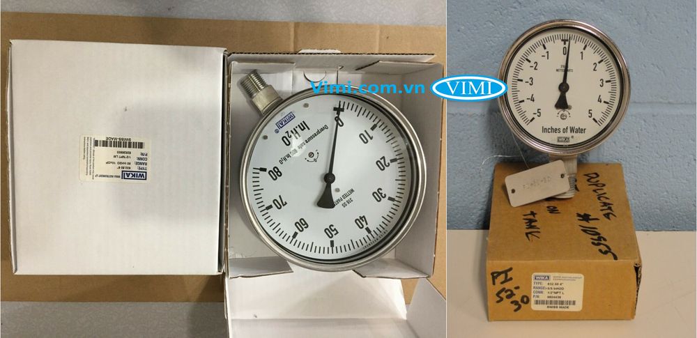 Đồng hồ áp suất Wika 632.50 - 6