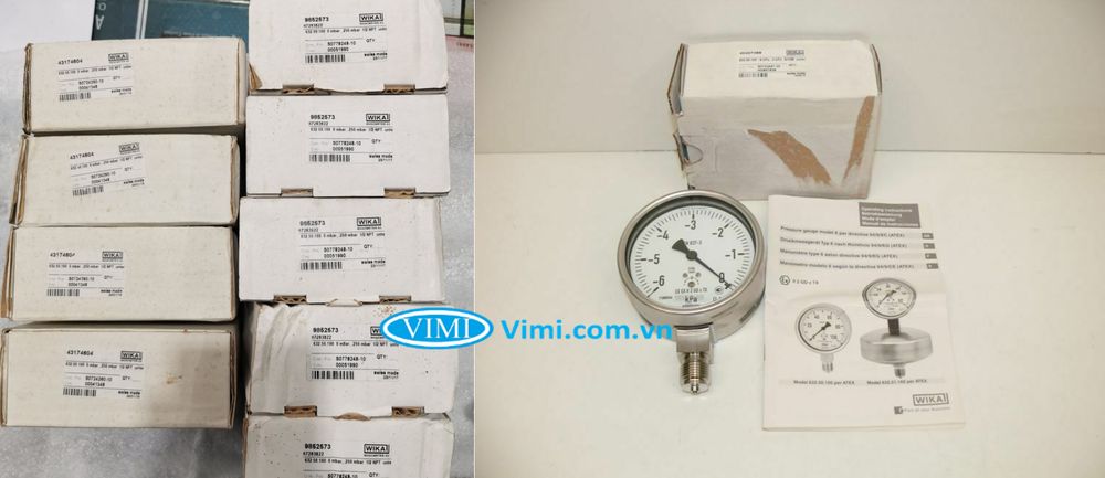 Đồng hồ áp suất Wika 632.50 - 9