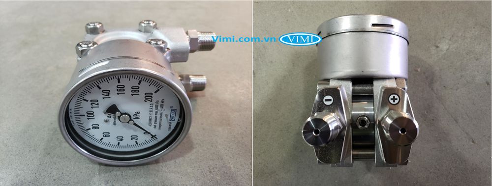 Đồng hồ áp suất Wika 732.14 - 2