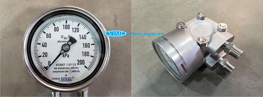 Đồng hồ áp suất Wika 732.14 - 4