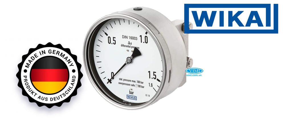 Đồng hồ áp suất Wika 732.14 - 1