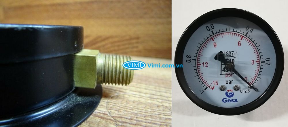 Đồng hồ áp suất Gesa M0201 - 6