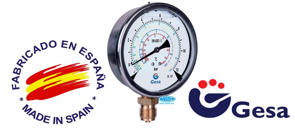 Đồng hồ áp suất Gesa M0501 - 1