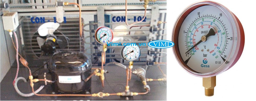 Đồng hồ áp suất Gesa M0502 - 4