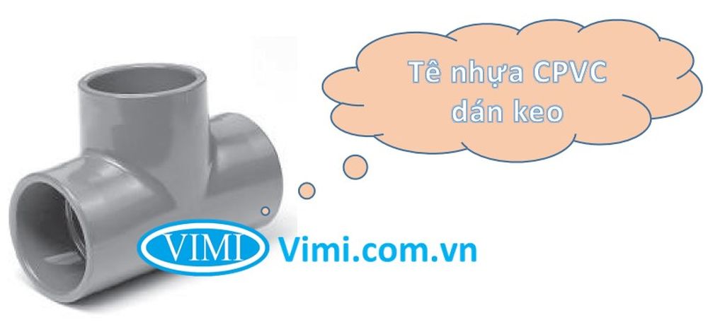 Tê nhựa CPVC dán keo Tê nhựa CPVC dán keo
