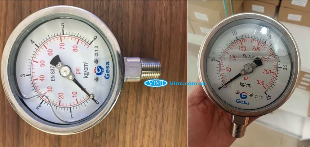 Đồng hồ áp suất Gesa M0305 - 2