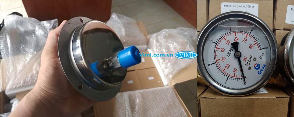 Đồng hồ áp suất Gesa M0305 - 2