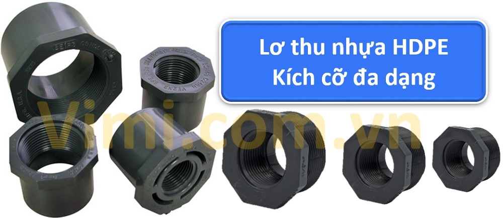 Lơ thu nhựa HDPE- Đa dạng kích cỡ