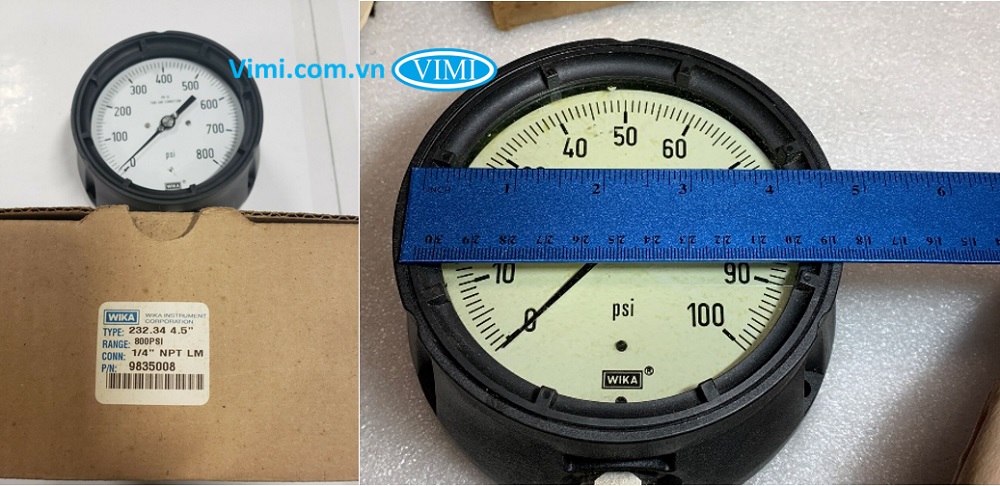 Wika 232.34 Đồng hồ áp suất Wika 232.34 - 2