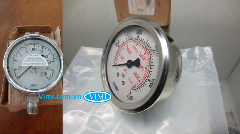 Wika 232.36 Đồng hồ áp suất Wika 232.36 - 1