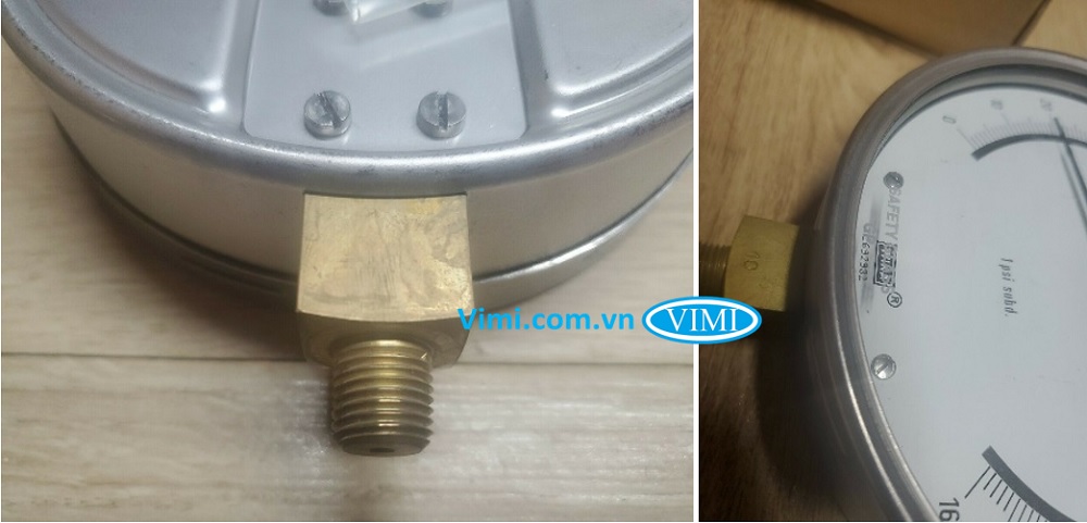 Wika 312.20 Đồng hồ áp suất Wika 312.20 - chân đồng