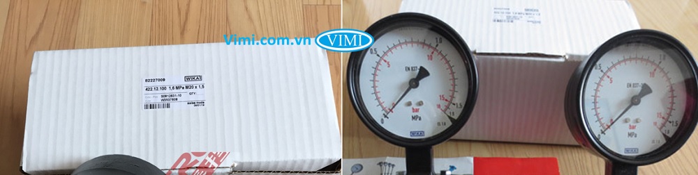 Đồng hồ áp suất Wika 422.12 - 3
