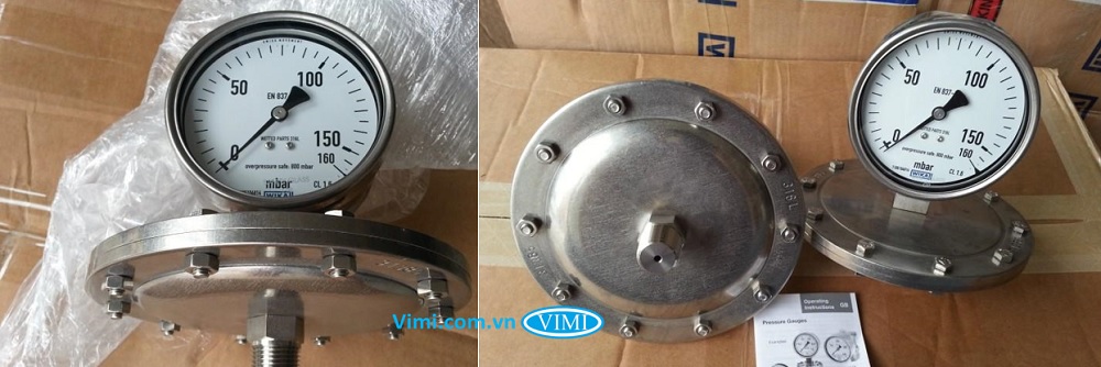 Đồng hồ áp suất Wika 432.56 - 1