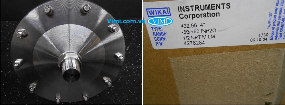 Đồng hồ áp suất Wika 432.56 - 2