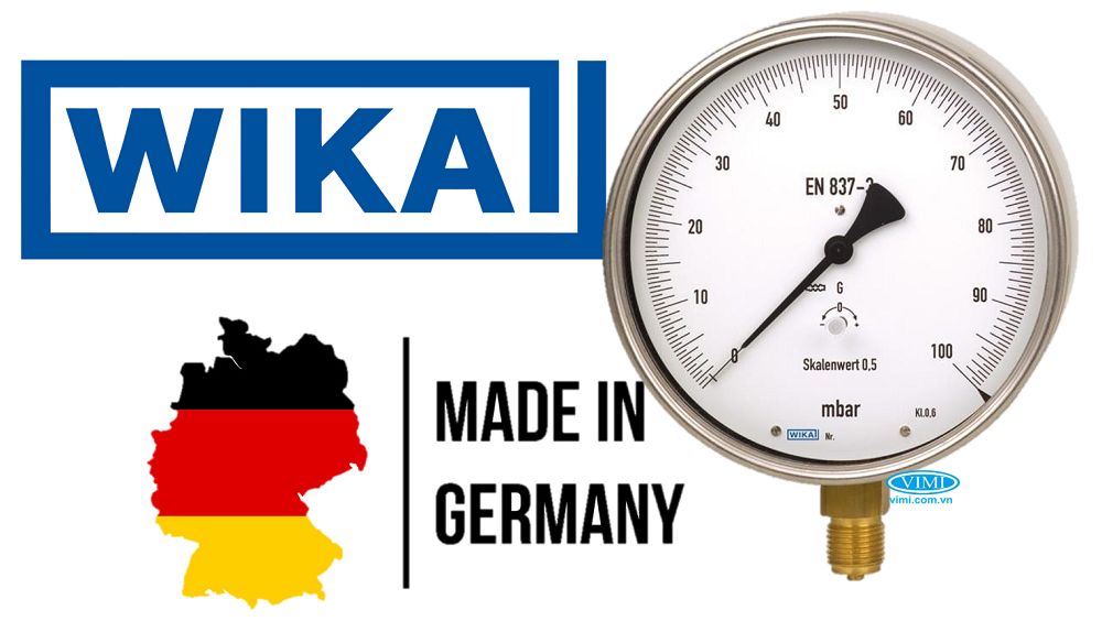 Đồng hồ áp suất Wika 610.20 - Đức