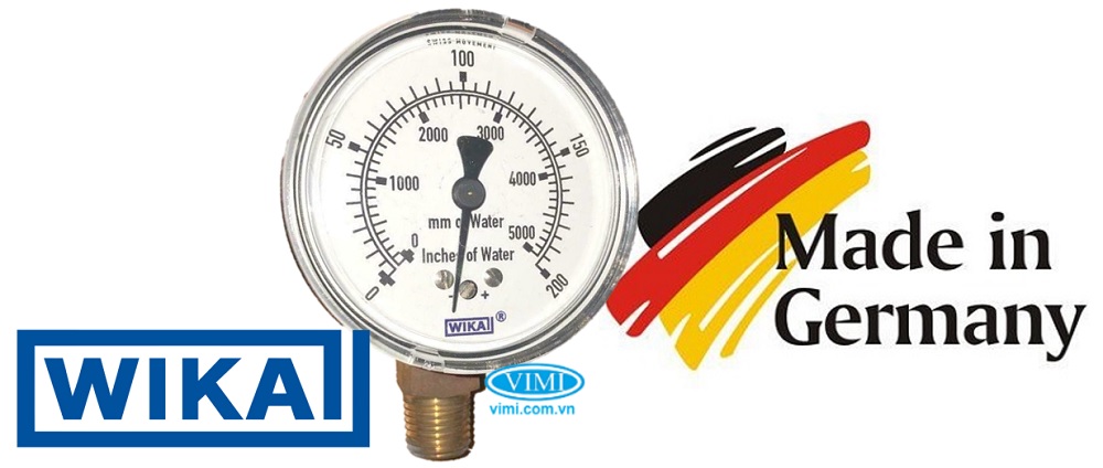 Wika 611.10 Đồng hồ áp suất Wika 611.10 - Đức
