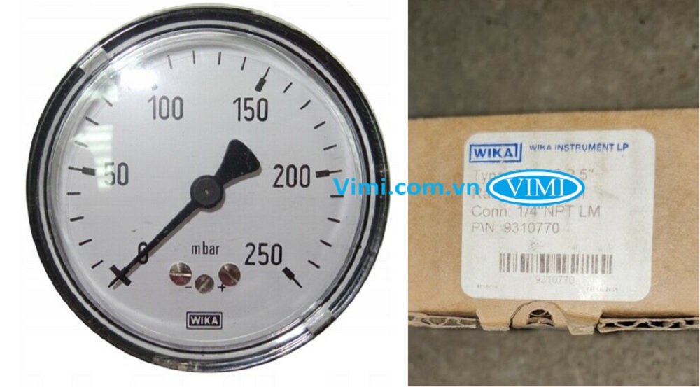 Wika 611.13 Đồng hồ áp suất Wika 611.13 - 3