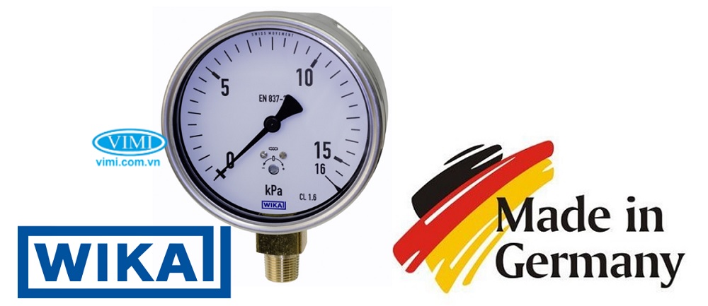 Wika 612.20 Đồng hồ áp suất Wika 612.20 - Đức