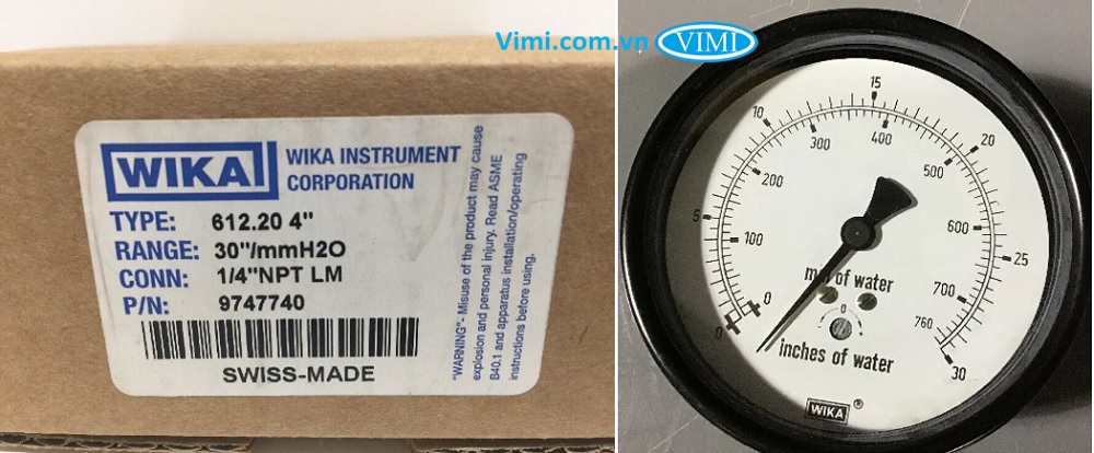 Wika 612.20 Đồng hồ áp suất Wika 612.20 - 3