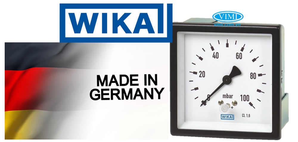 Đồng hồ áp suất Wika 614.11 - Đức