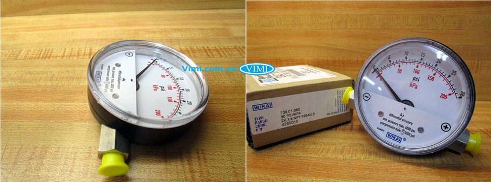 Wika 700.01 Đồng hồ áp suất Wika 700.01 - 1