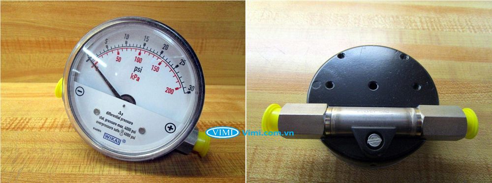 Wika 700.01 Đồng hồ áp suất Wika 700.01 - piston inox