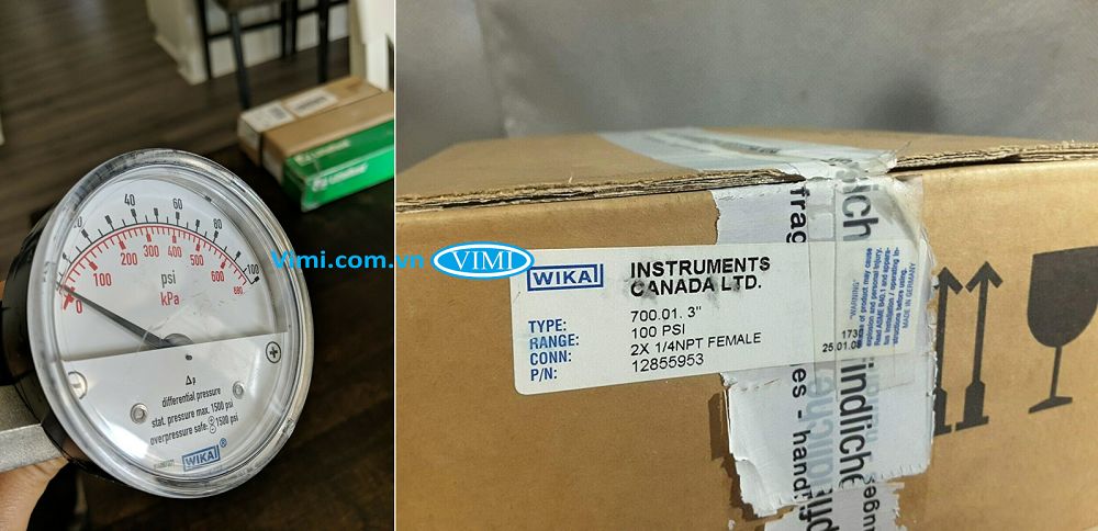 Wika 700.01 Đồng hồ áp suất Wika 700.01 - 2