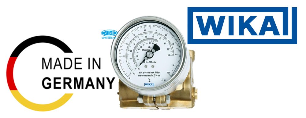 Đồng hồ áp suất Wika 712.15.100 - Đức