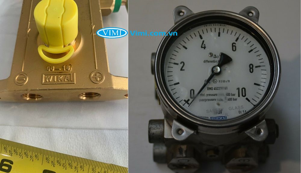 Đồng hồ áp suất Wika 712.15.100 - 1