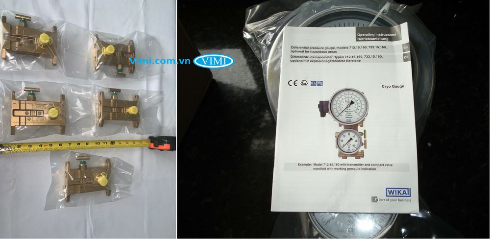Đồng hồ áp suất Wika 712.15.100 - 2