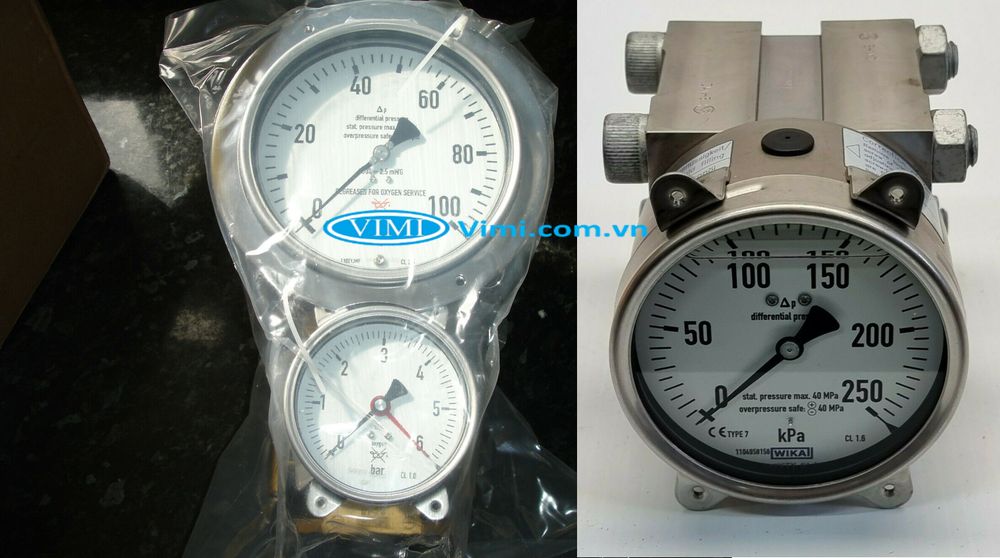 Đồng hồ áp suất Wika 712.15.100 - 5