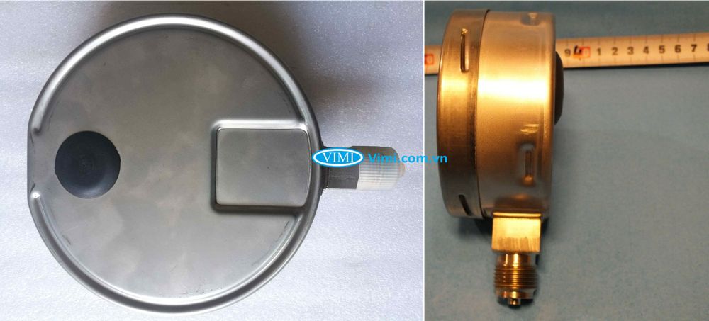 Đồng hồ áp suất Wika PG23HP-S - 3