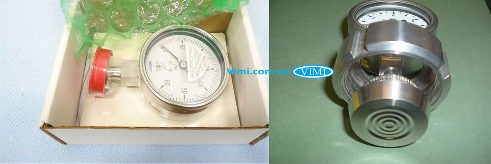 Đồng hồ áp suất Wika PG43SA-S - 3