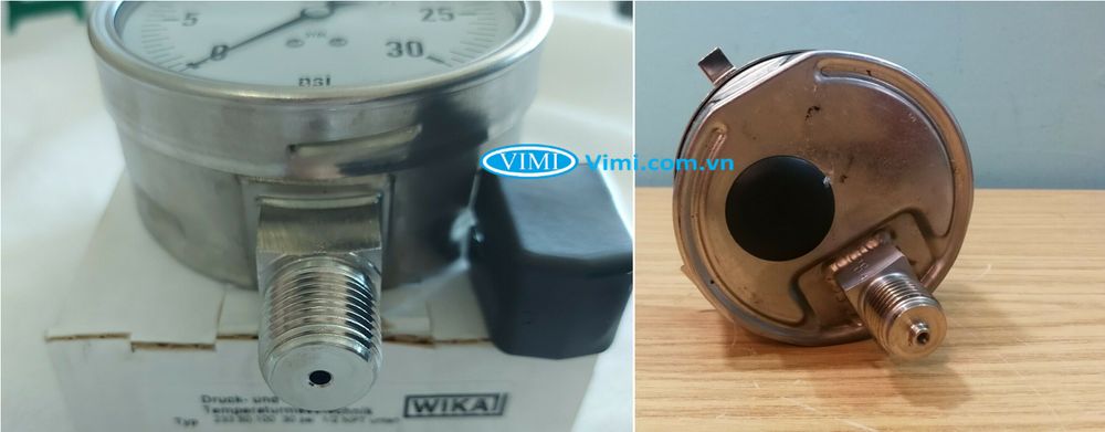 Đồng hồ áp suất Wika PG28 - 2
