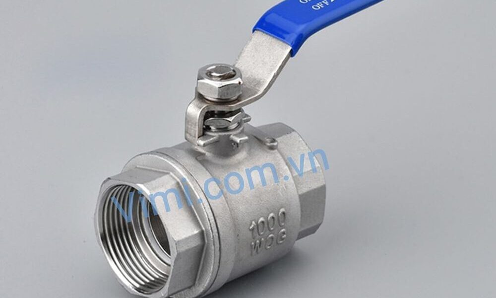 van bi 2 mảnh nối ren