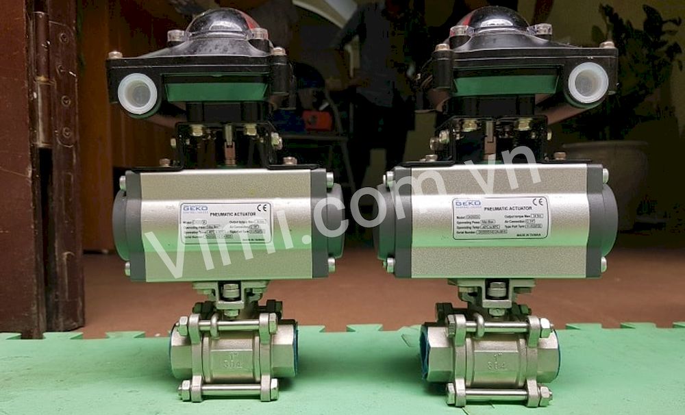 Van bi 3 mảnh nối ren van bi 3 mảnh nối ren khí nén